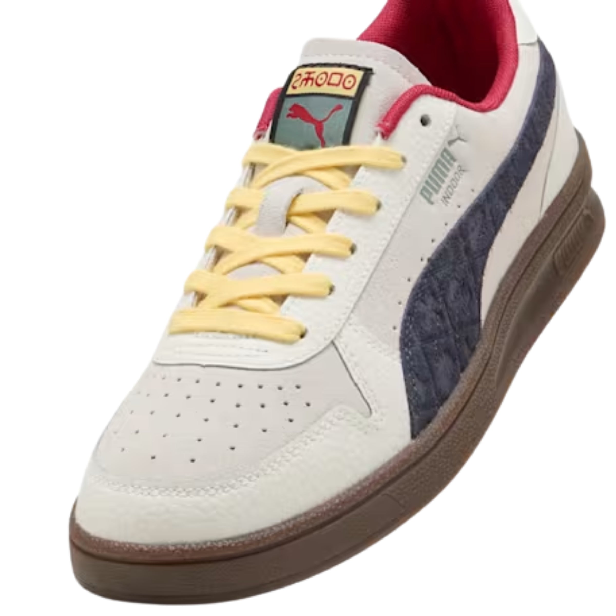 Puma Sneaker Indoor Road To Unity White-Navy